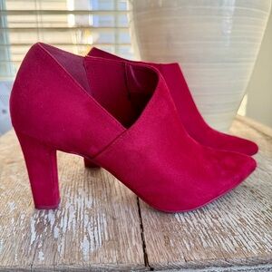 Michael Shannon Red Ankle Booties